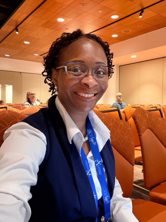 Dr. Smith in her DLAC Ignite 2026 session room